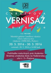 Pozvánka na vernisáž - Caraffova väznica