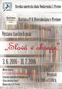 Výstava prác žiakov v Mestskej knižnici P. O. Hviezdoslava v Prešove